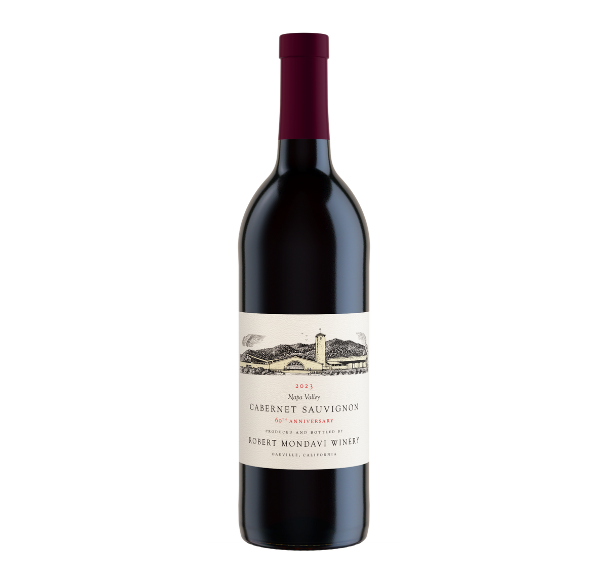 Robert Mondavi Winery Napa Valley 60th Anniversary Cabernet Sauvignon 2023